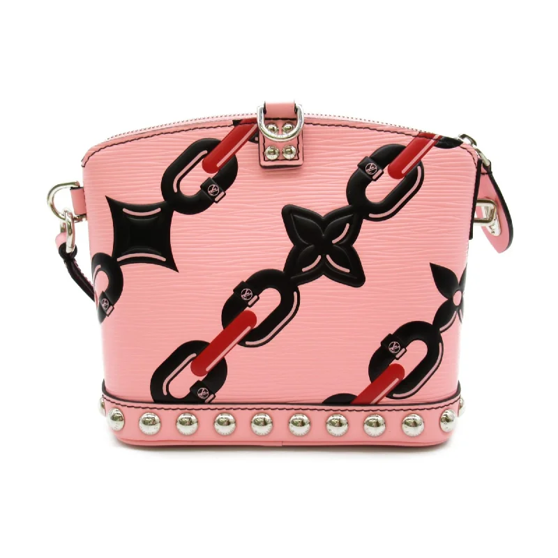 Louis Vuitton bags with a zip - around closure for enhanced securityLouis Vuitton bags with a zip - around closure for enhanced securityLOUIS VUITTON mini lockit Pink Rose Epi leather M42309