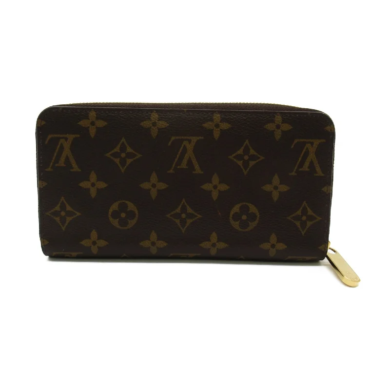 Louis Vuitton bags with a magnetic snap closure for easy accessLouis Vuitton bags with a magnetic snap closure for easy accessLOUIS VUITTON Zippy Wallet Round Long Wallet Brown Monogram PVC coated canvas M42616